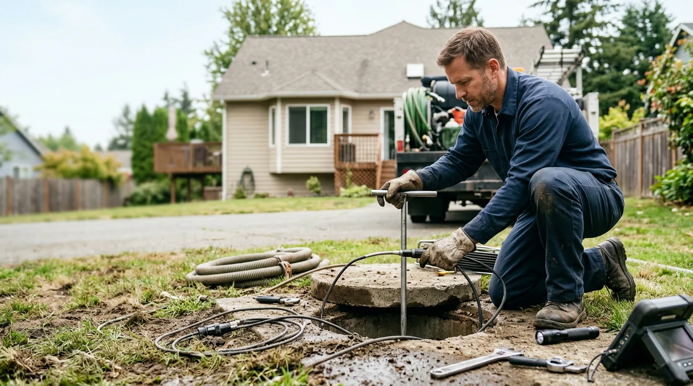 Septic Tank Pumping in Stirling City, CA